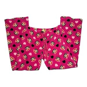 Paul Frank Bright Pink PJ Pants Size Medium